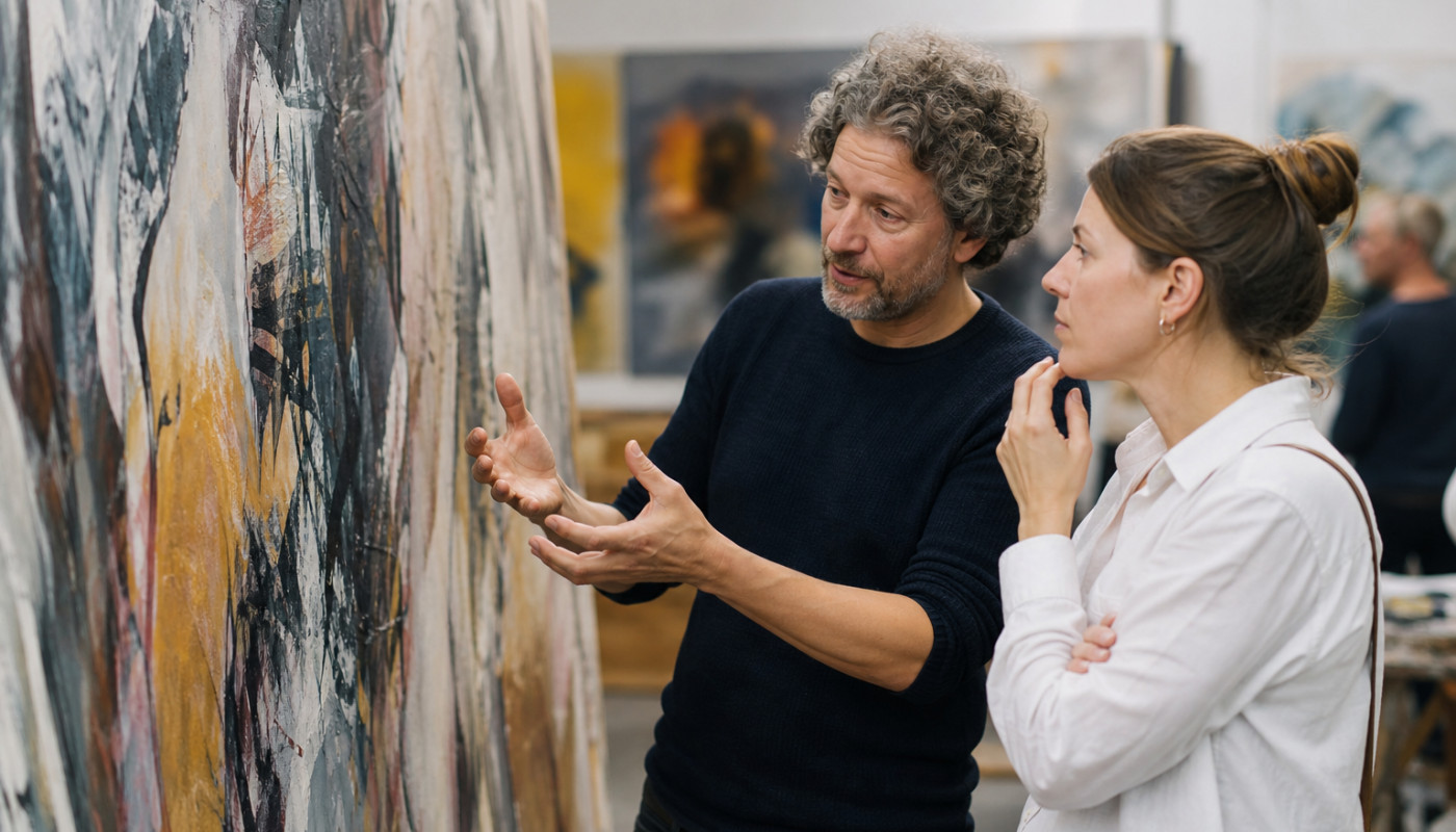 Comment le contact direct avec un artiste change la lecture d’une œuvre