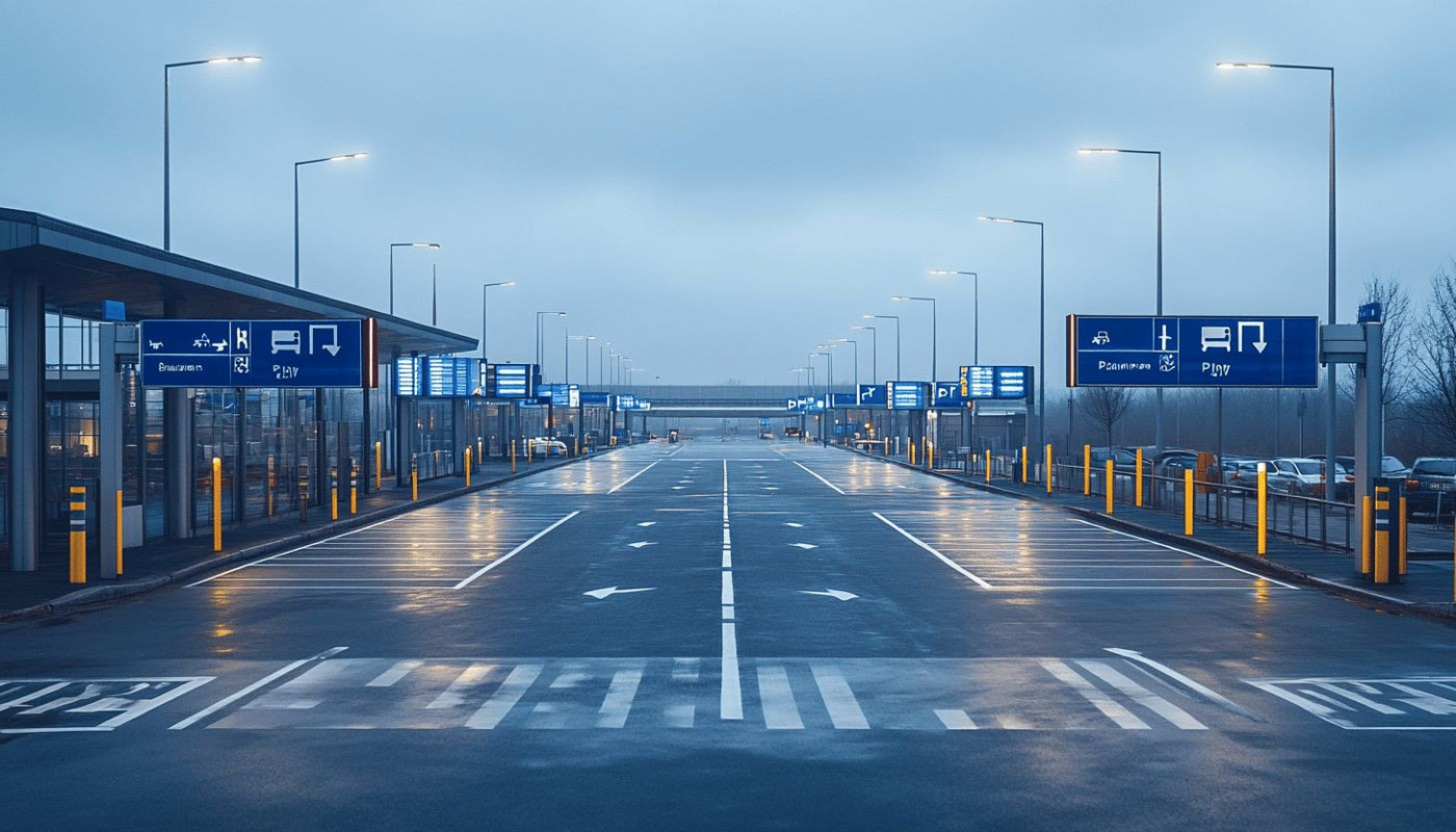Comparaison des options de parking à court et long terme à l'aéroport de Lyon